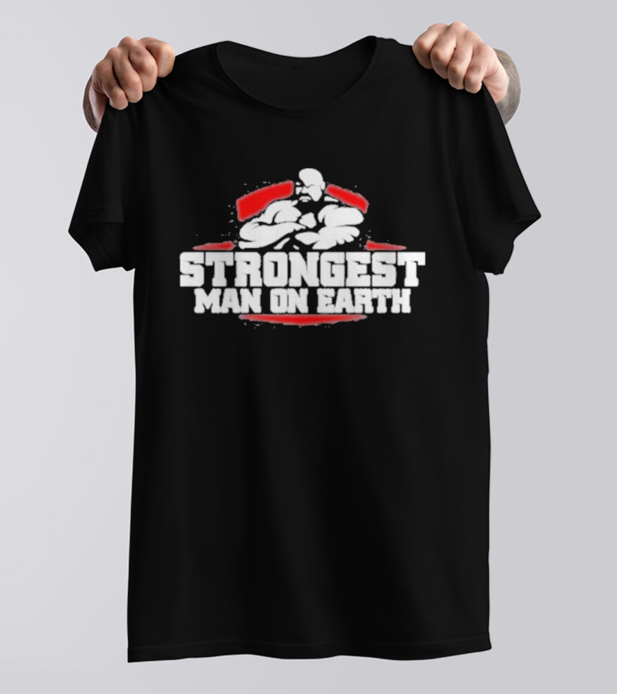 Brian Shaw Strongest Man On Earth T-Shirt