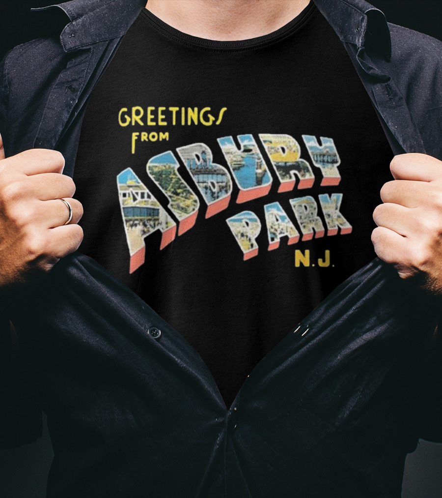 Greetings From Asbury Park N.J. Bruce Springsteen T-Shirt