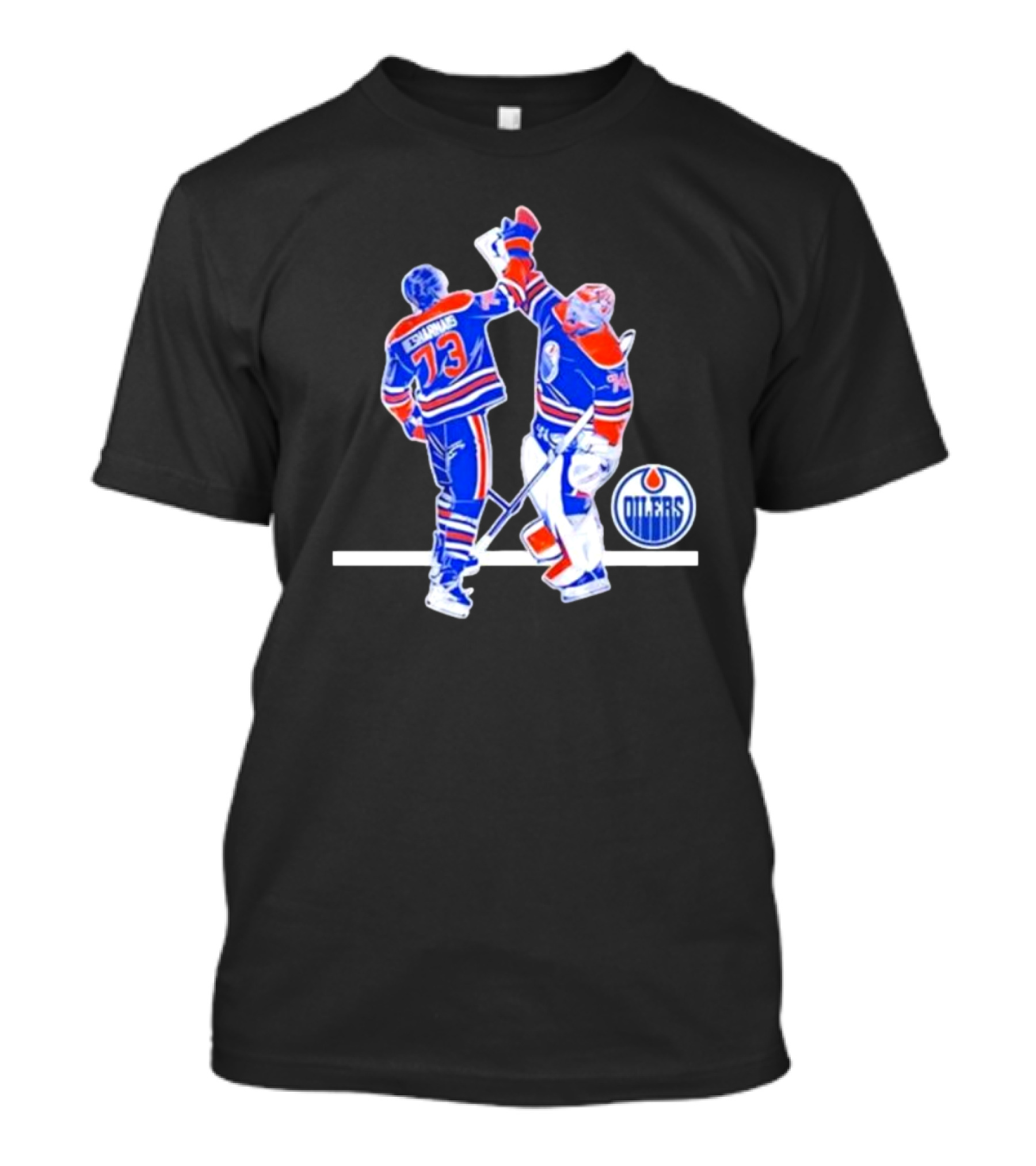 Edmonton Oilers Vinny Skinny Winny High-Five T-Shirt