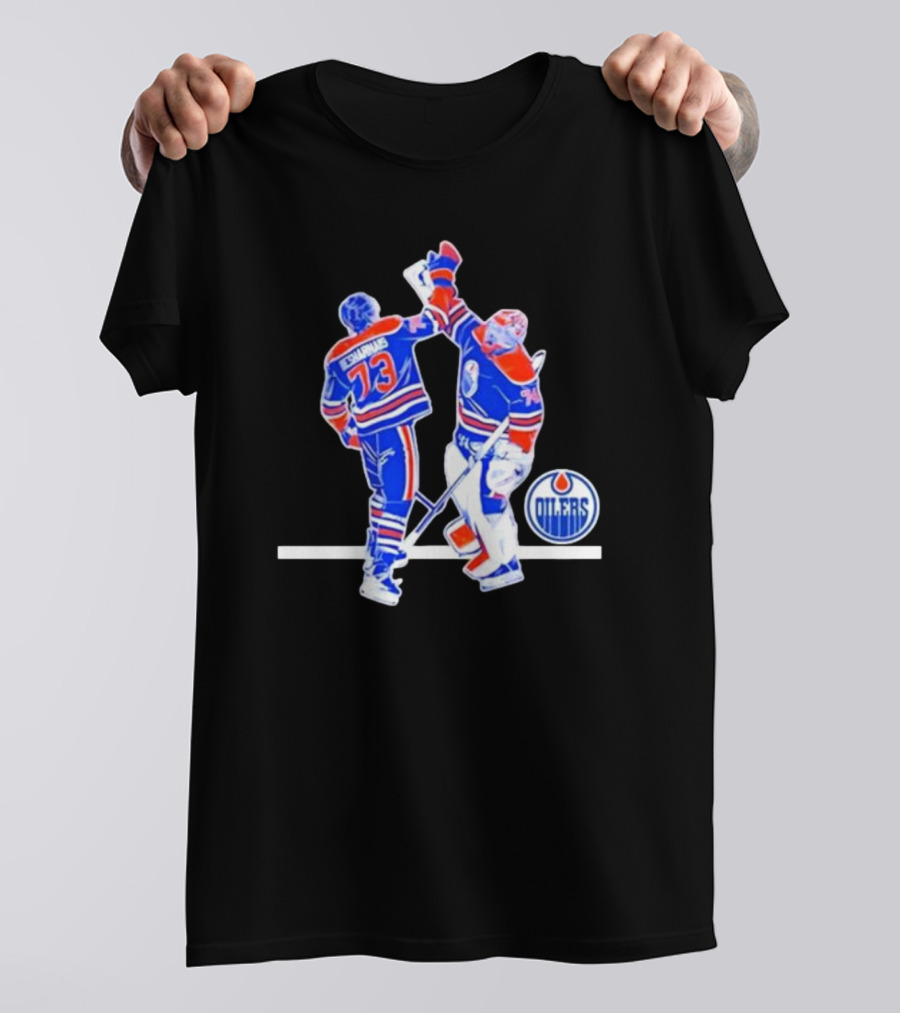 Edmonton Oilers Vinny Skinny Winny High-Five T-Shirt