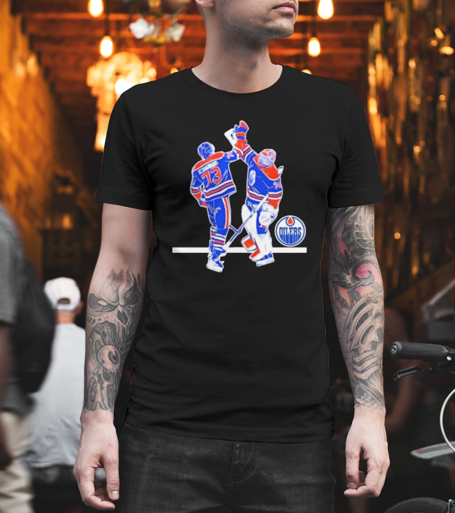 Edmonton Oilers Vinny Skinny Winny High-Five T-Shirt
