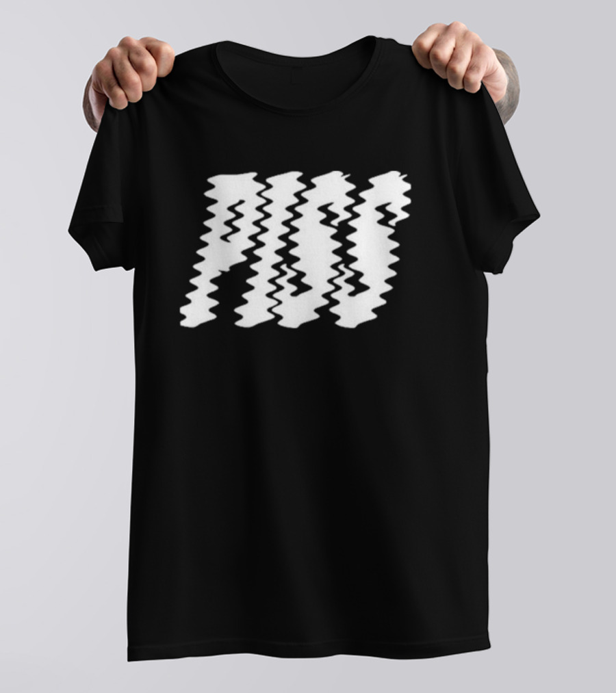 Eggdrop My Super Laser Piss Wavy Text T-Shirt