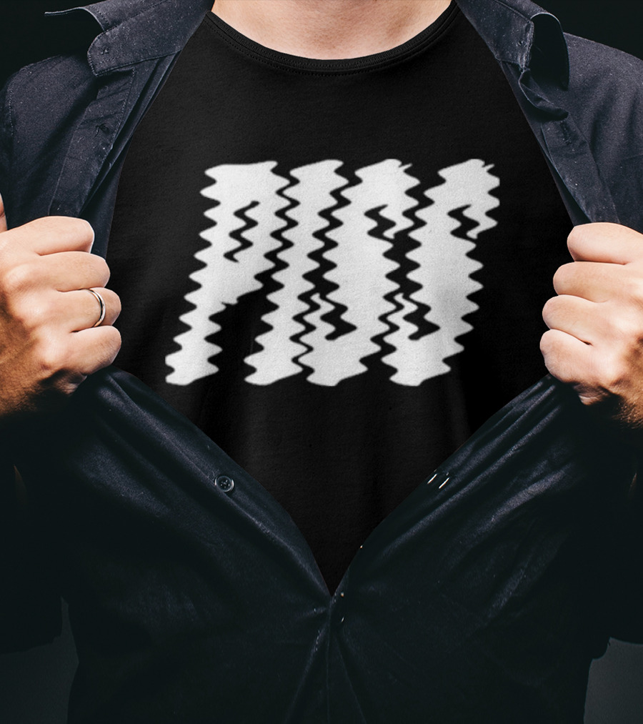 Eggdrop My Super Laser Piss Wavy Text T-Shirt