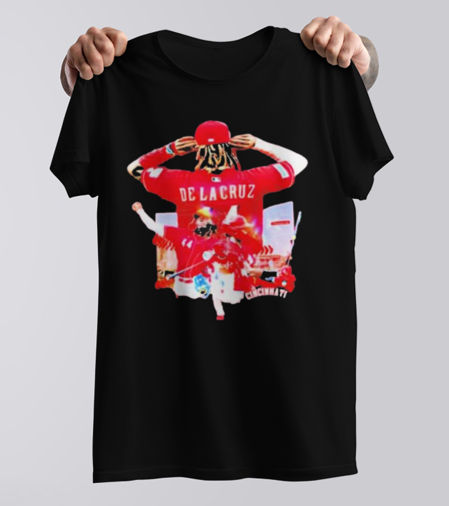 Elly De La Cruz Cincinnati Baseball Player Jersey T-Shirt