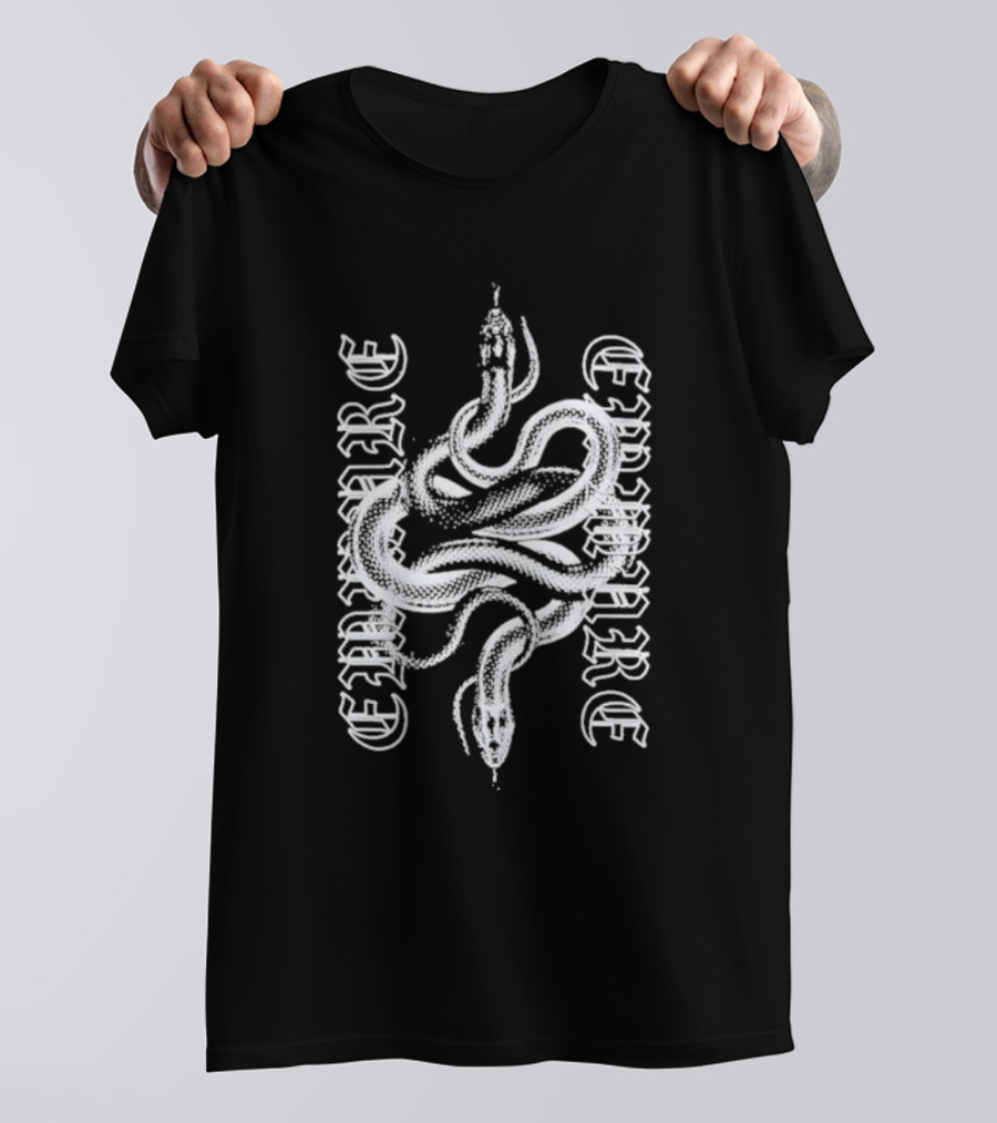Emmure Serpent Tie Dye Snake Motif T-Shirt