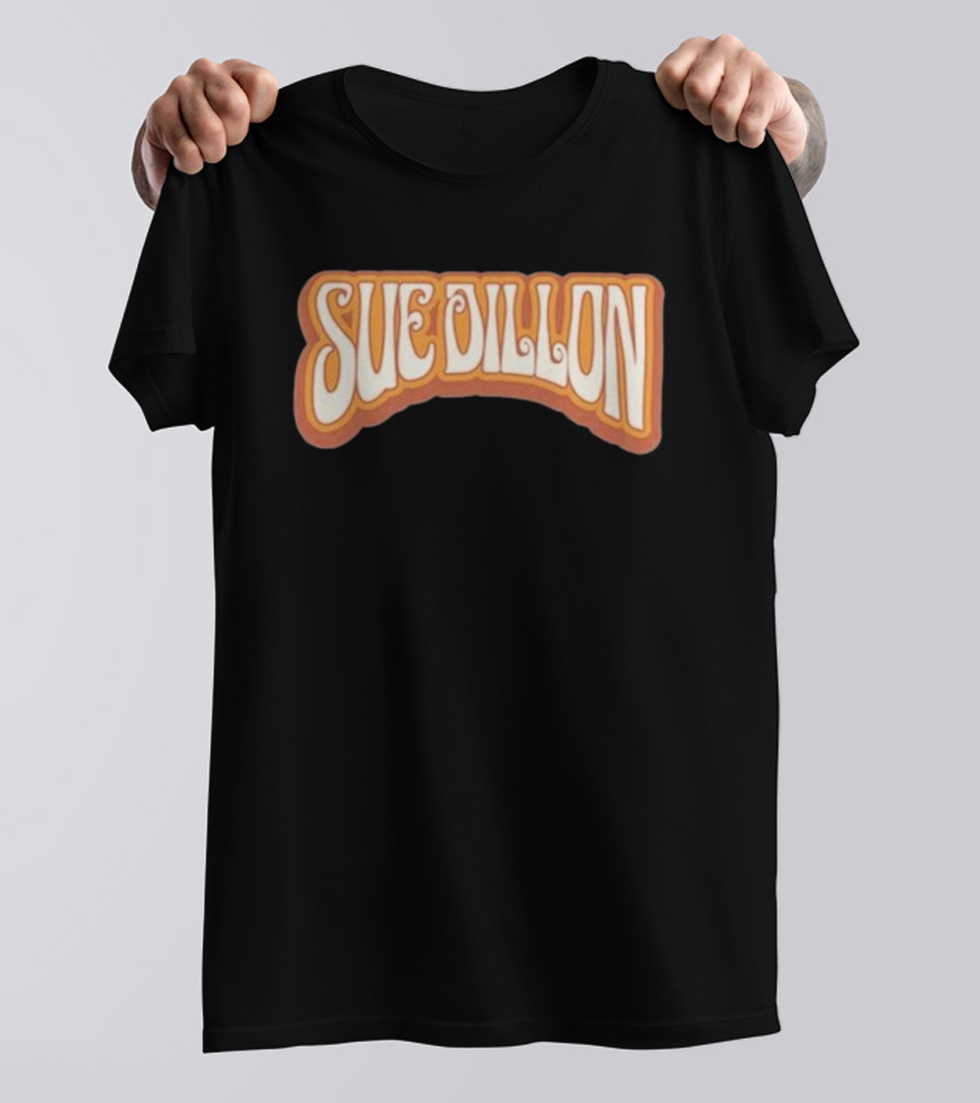 Sue Dillon Bold Retro Script T-Shirt