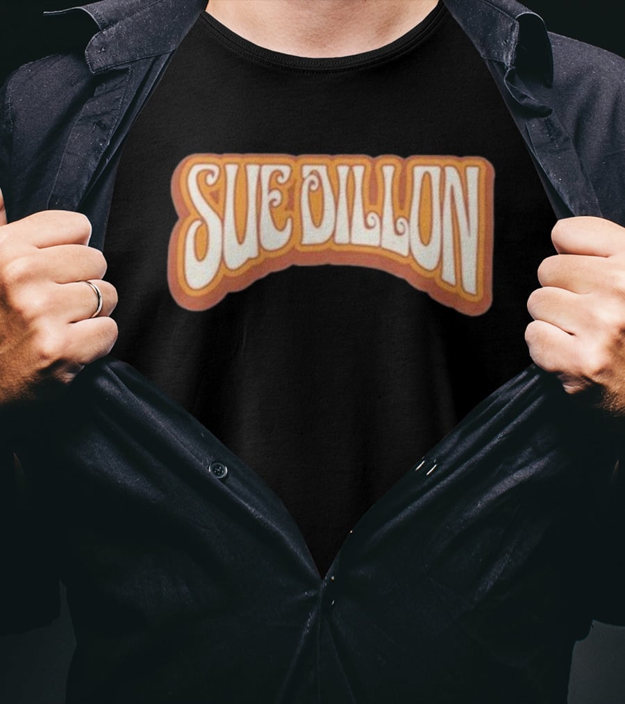 Sue Dillon Bold Retro Script T-Shirt