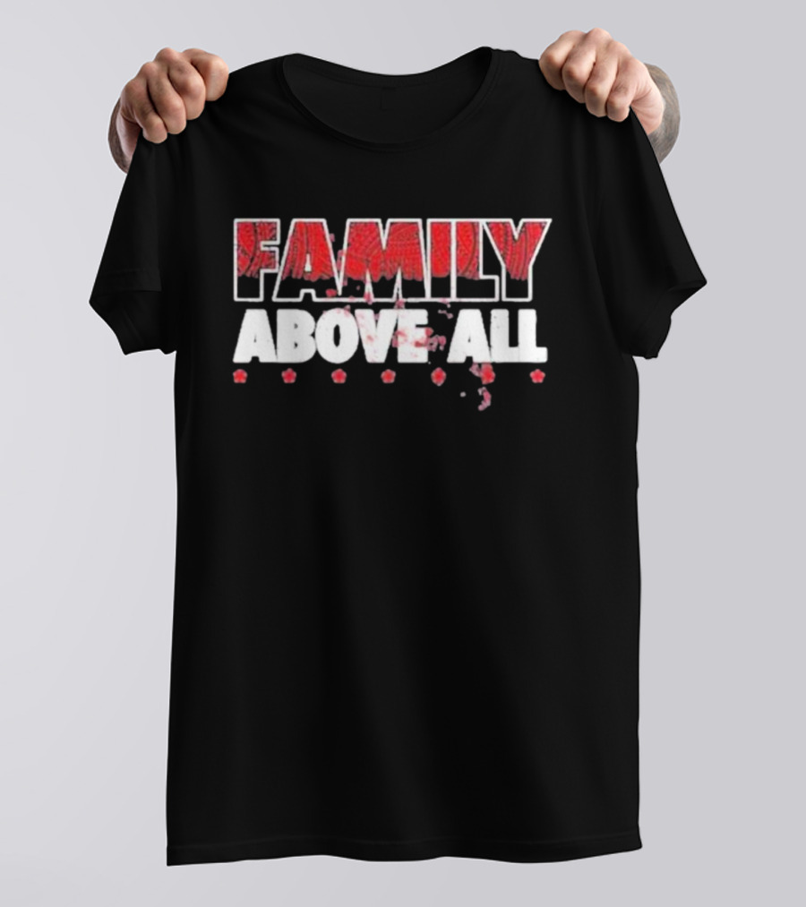 Family Above All Roman Reigns WWE Bloodline T-Shirt
