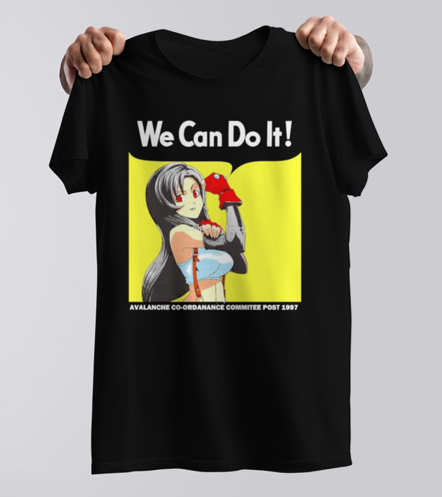 We Can Do It Avalanche Co-Ordanance Committee Post 1997 T-Shirt