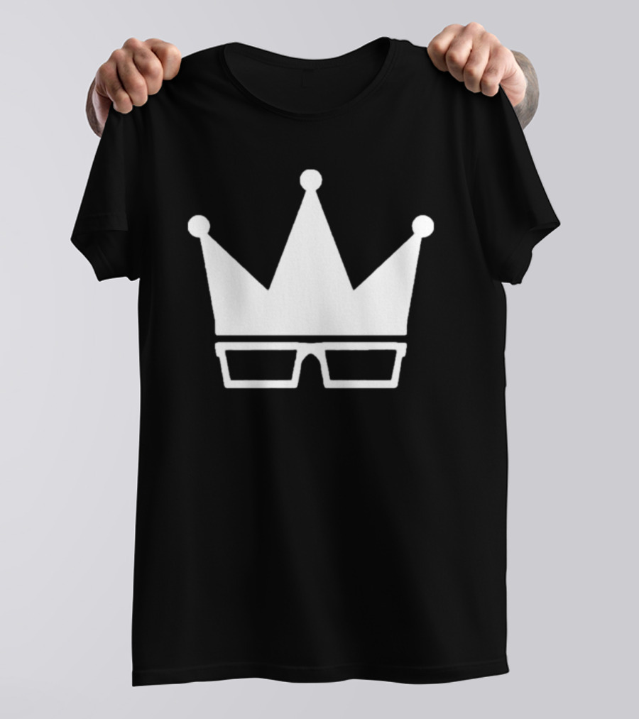 Framerate White Crown Glasses Merch T-Shirt