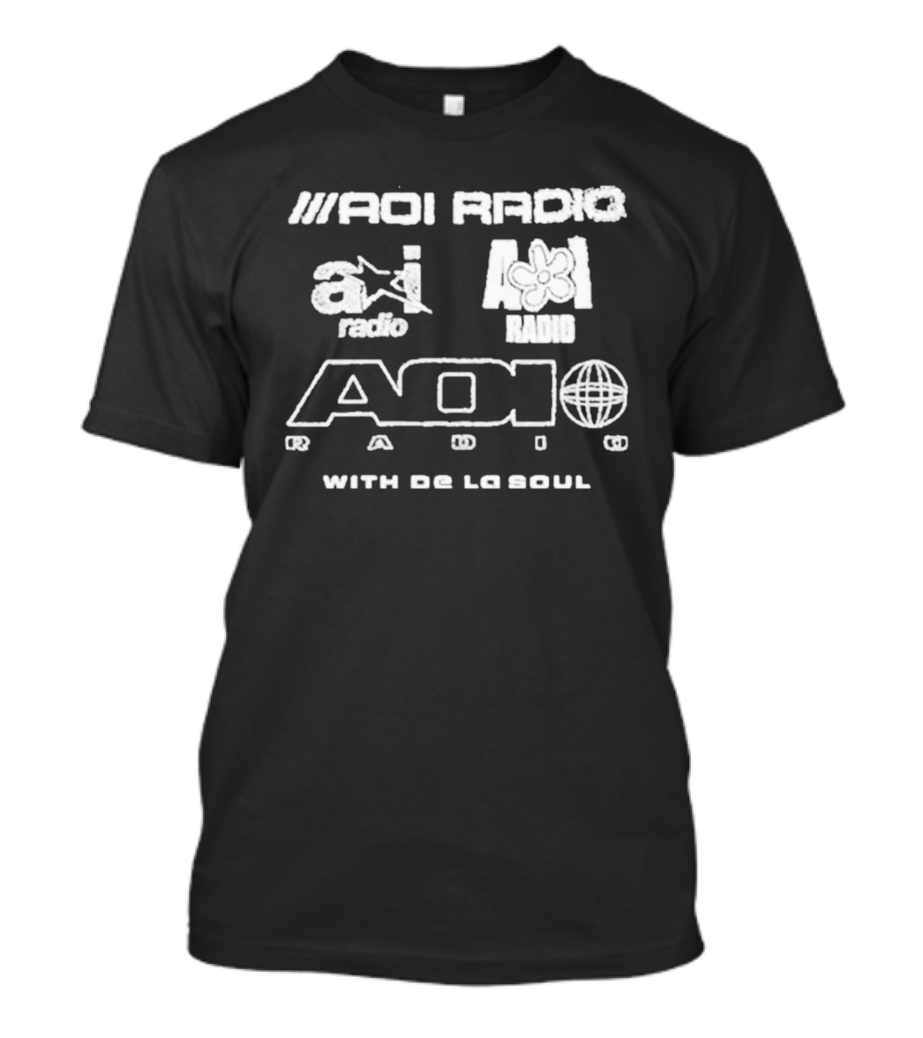 AOI Radio With De La Soul Freddy Fazbear’s Game Over Play Again T-Shirt
