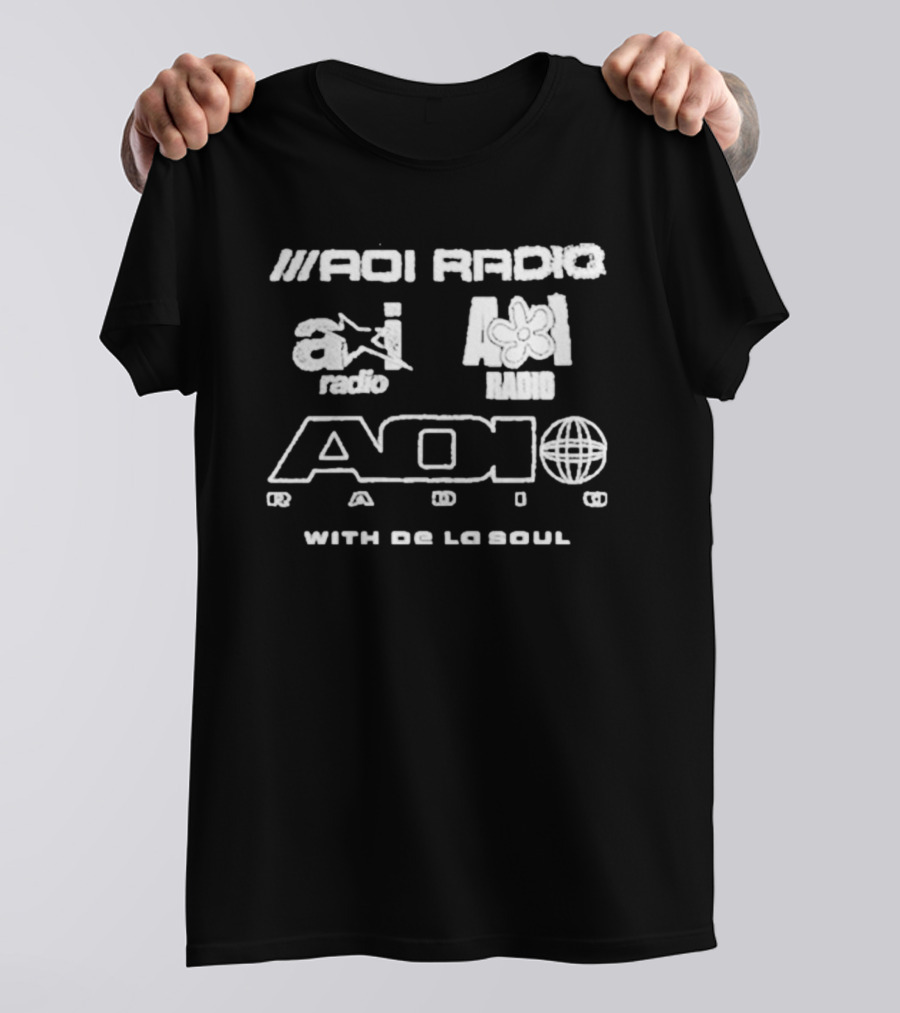AOI Radio With De La Soul Freddy Fazbear’s Game Over Play Again T-Shirt