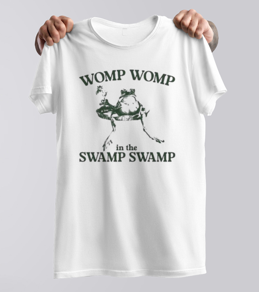 Womp Womp In The Swamp Swamp Frog T-Shirt