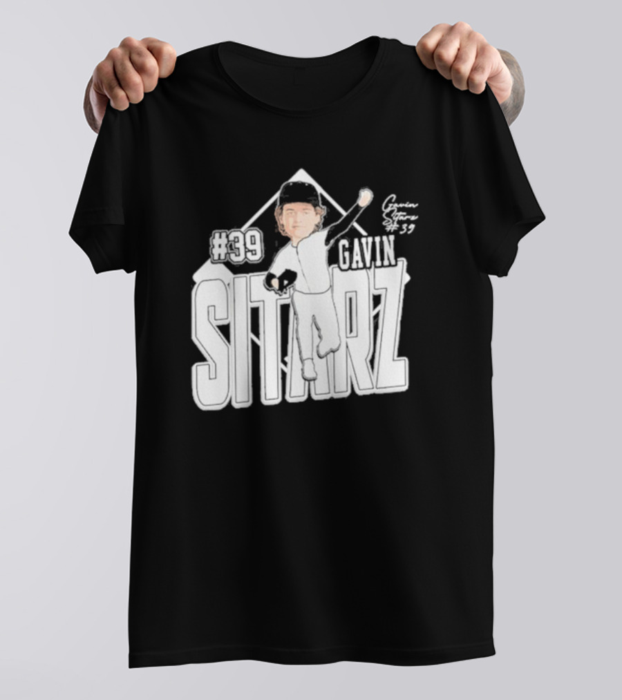 Gavin Sitarz #39 Michigan State Signature T-Shirt