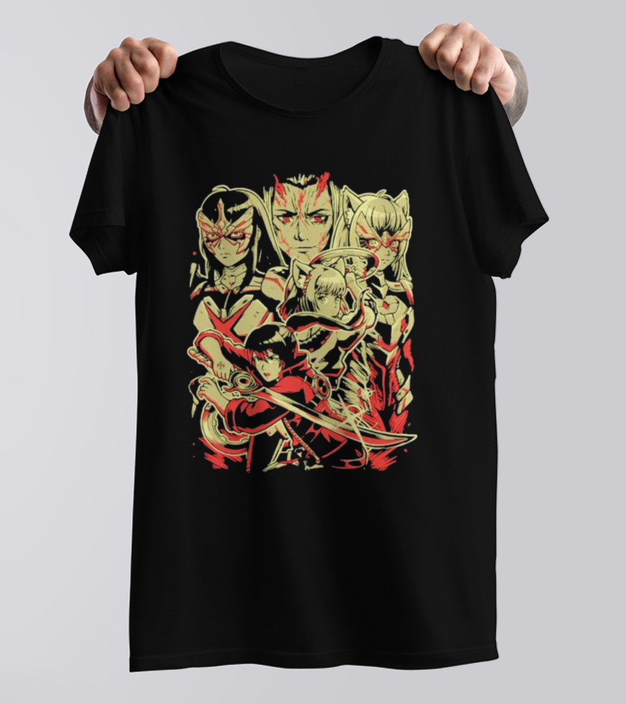 Cycle Of Life And Death Anime Warriors T-Shirt