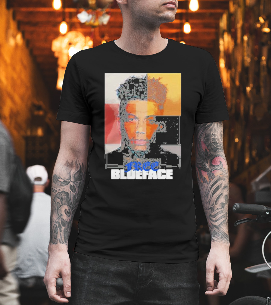 Free Blueface Dinero Jones Album Multicolor T-Shirt