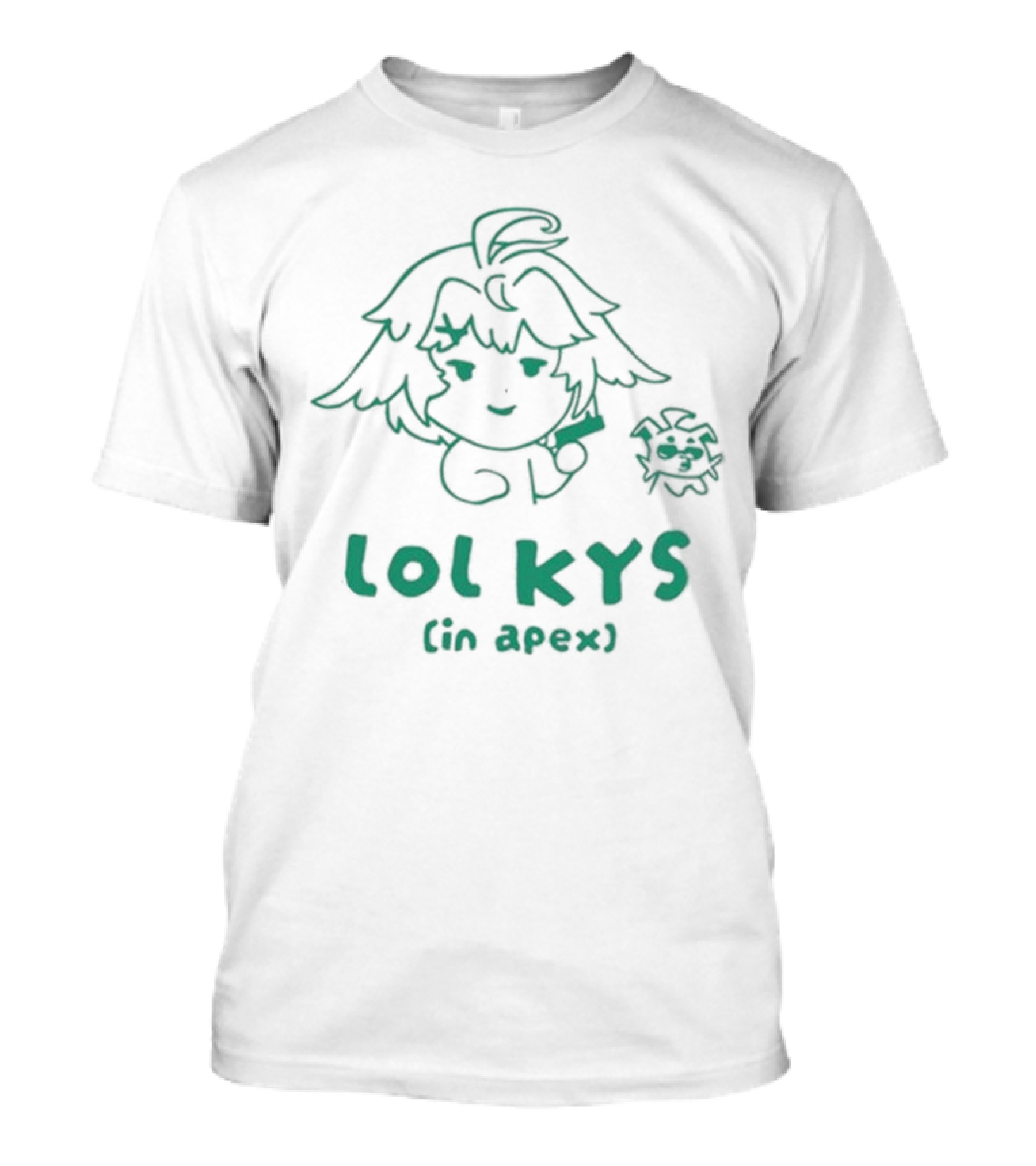 Dokibird Lol Kys In Apex Gaming Character T-Shirt