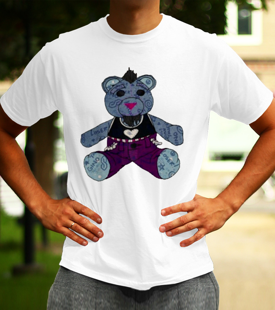 Doodle Bear Killian Krowe Bear Loser One Gino T-Shirt