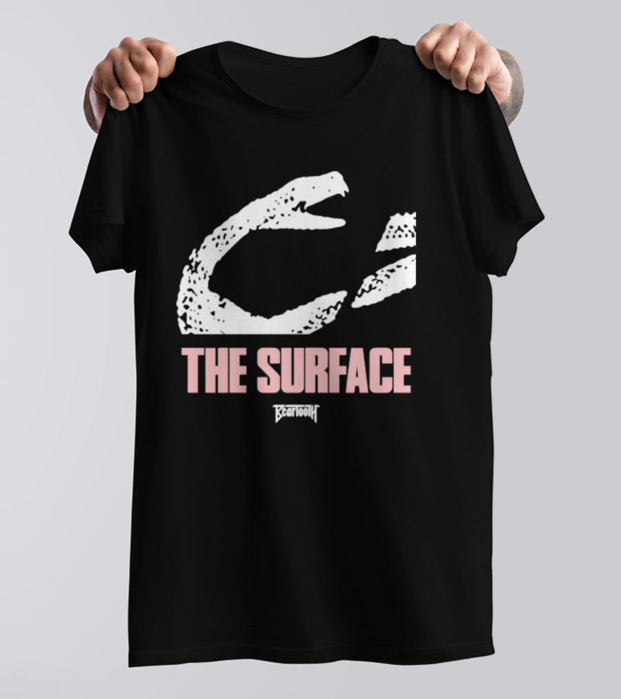 Beartooth The Surface Snake White Text T-Shirt