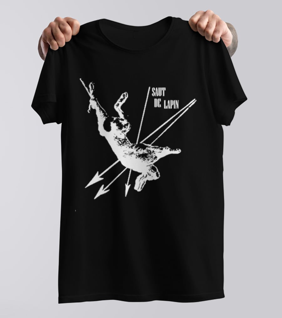 Saut De Lapin Jumping Rabbit Arrows Minimalist T-Shirt