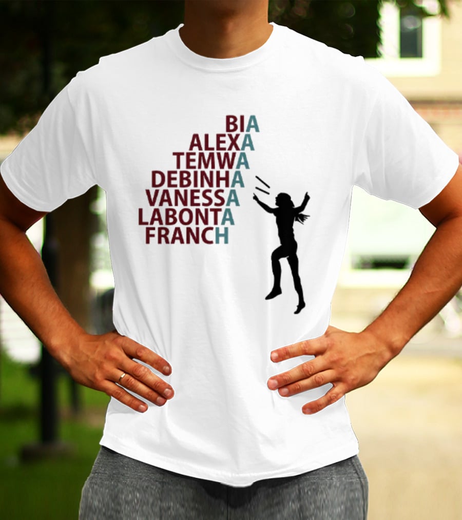 Bia Alexa Temwa Debinha Vaness Labonta Franch Volleyball Player T-Shirt
