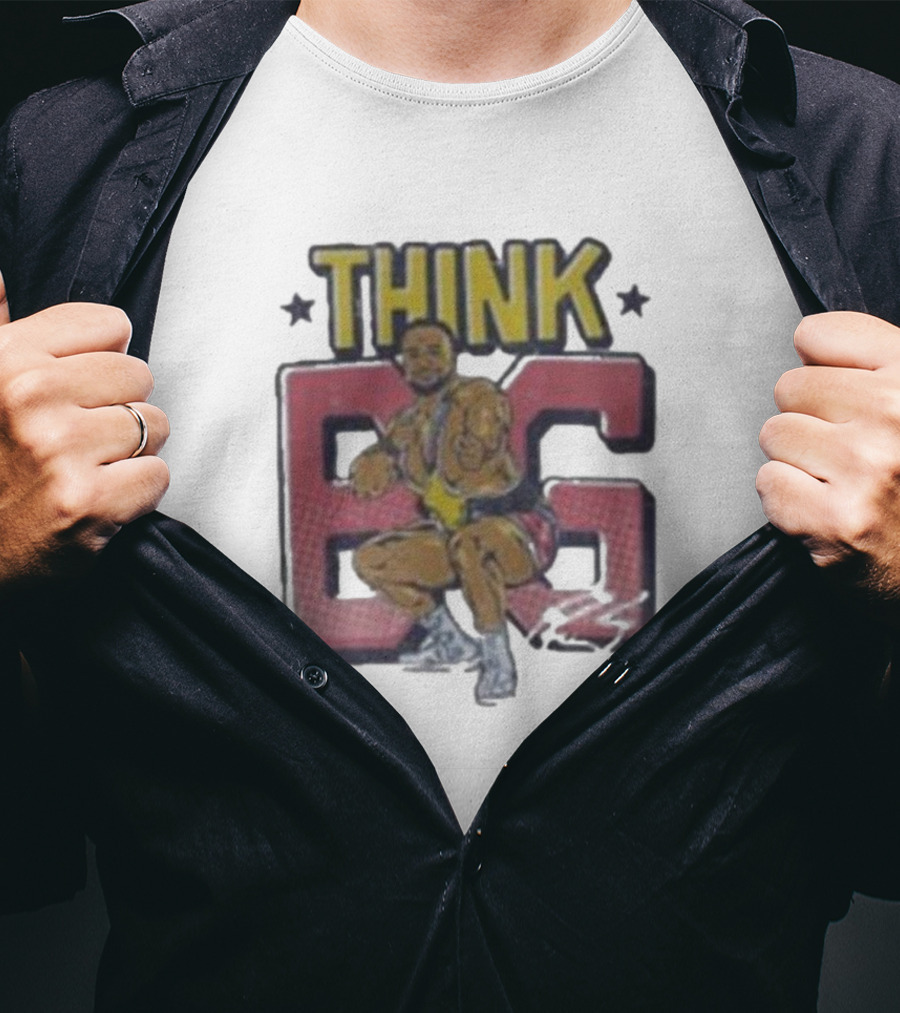 Big E Think Big Star Power Wrestling T-Shirt