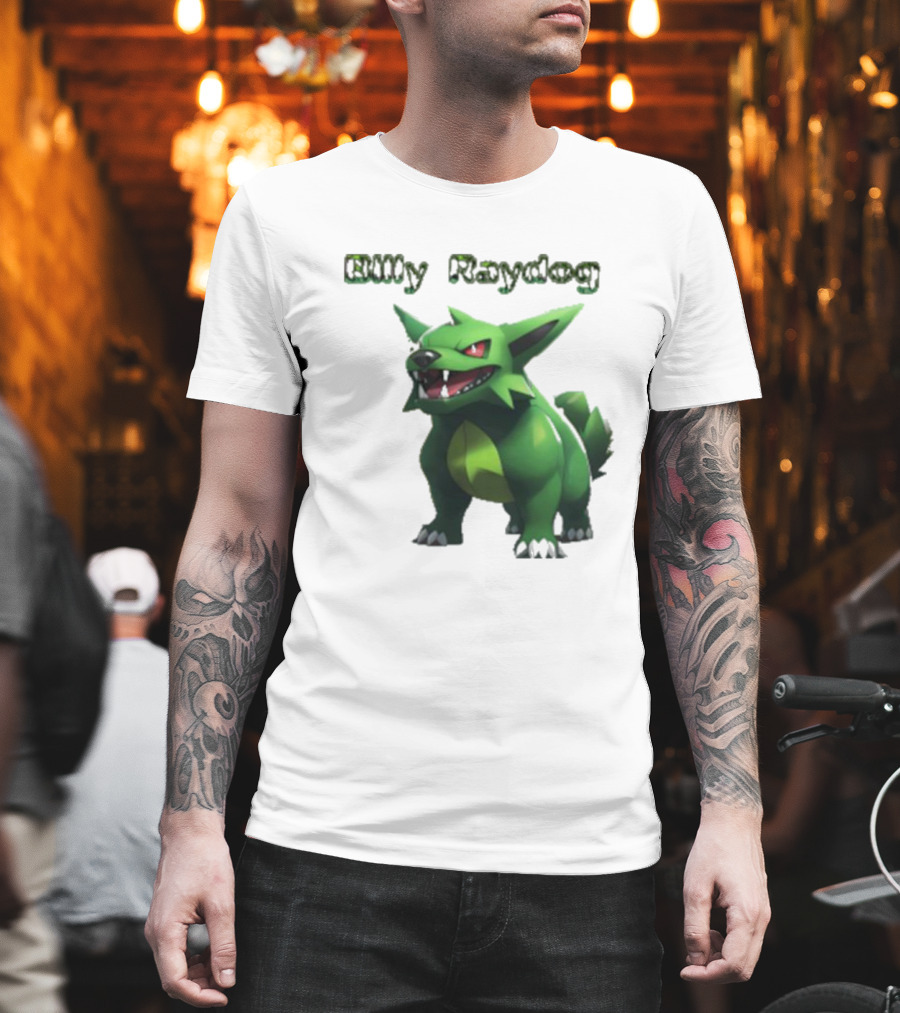 Billy Raydog Green Canine Pokémon Creature T-Shirt