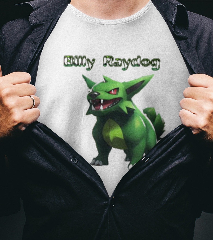 Billy Raydog Green Canine Pokémon Creature T-Shirt