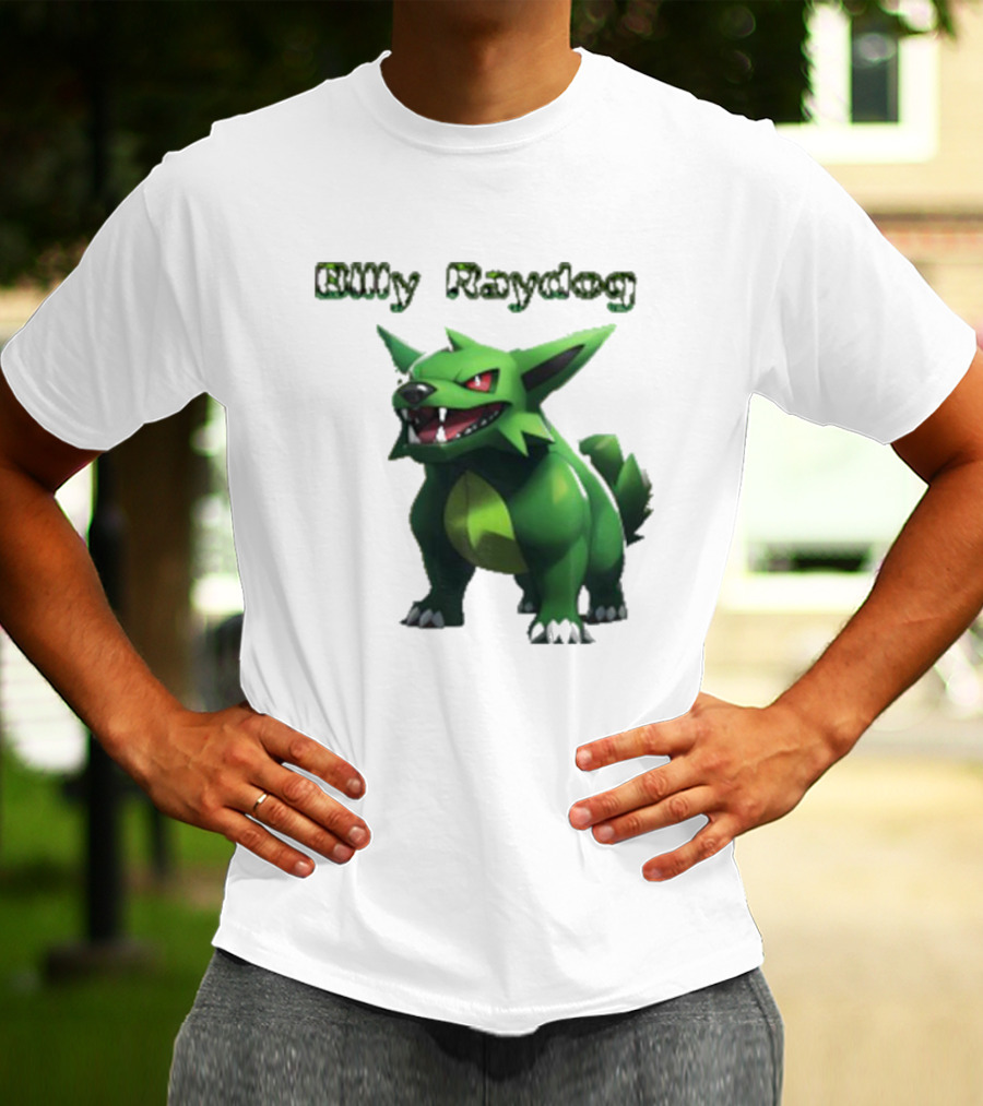 Billy Raydog Green Canine Pokémon Creature T-Shirt