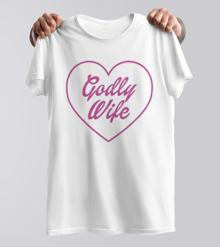 Binchtopia Godly Wife Heart T-Shirt