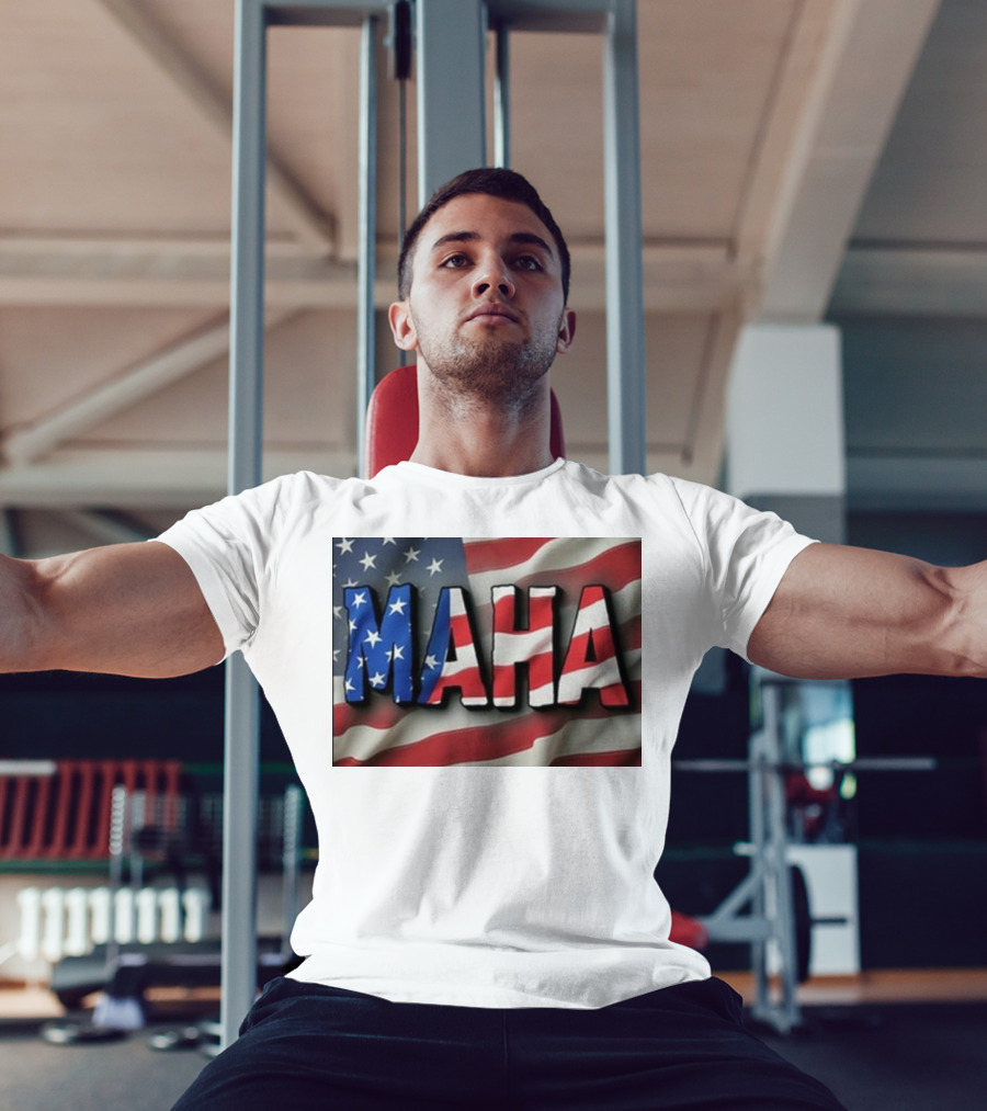Bryce Lipscomb Maha Make America Healthy Again USA Flag T-Shirt