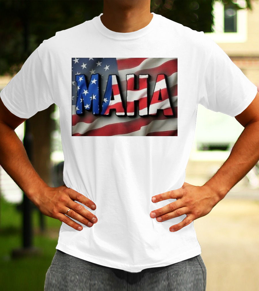 Bryce Lipscomb Maha Make America Healthy Again USA Flag T-Shirt