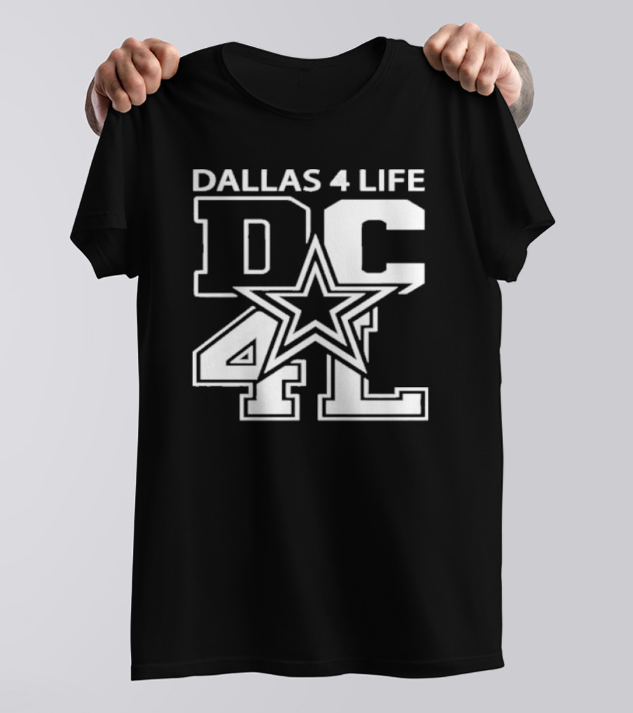 Dallas 4 Life DC 4L Star T-Shirt