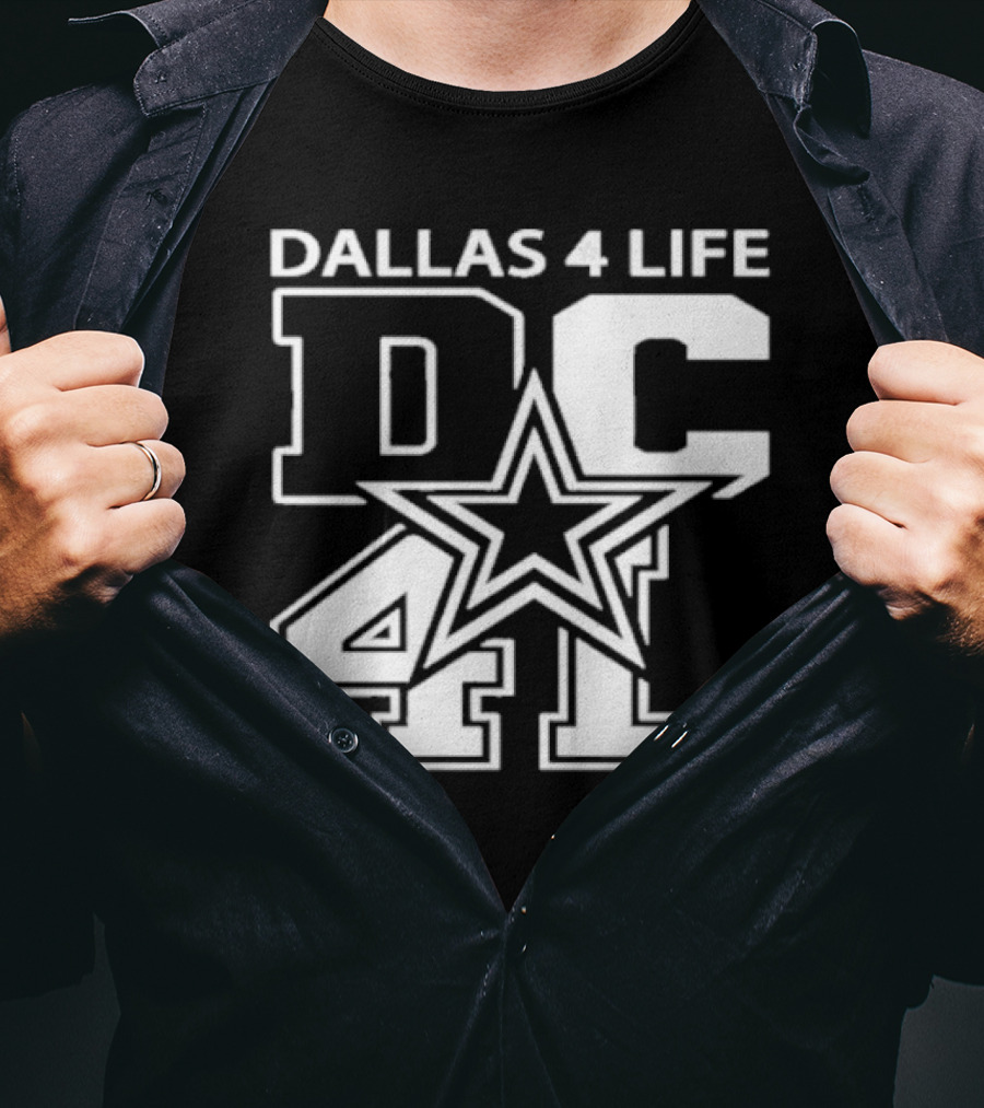 Dallas 4 Life DC 4L Star T-Shirt