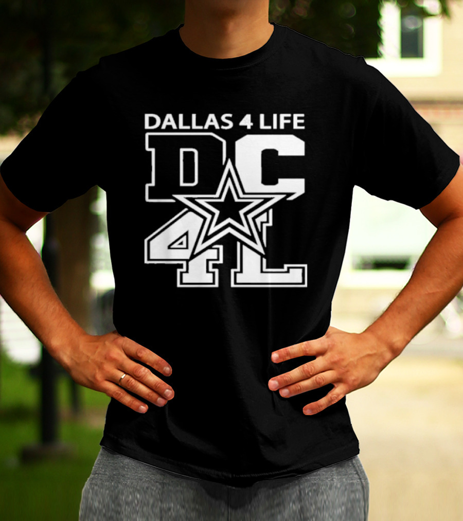 Dallas 4 Life DC 4L Star T-Shirt