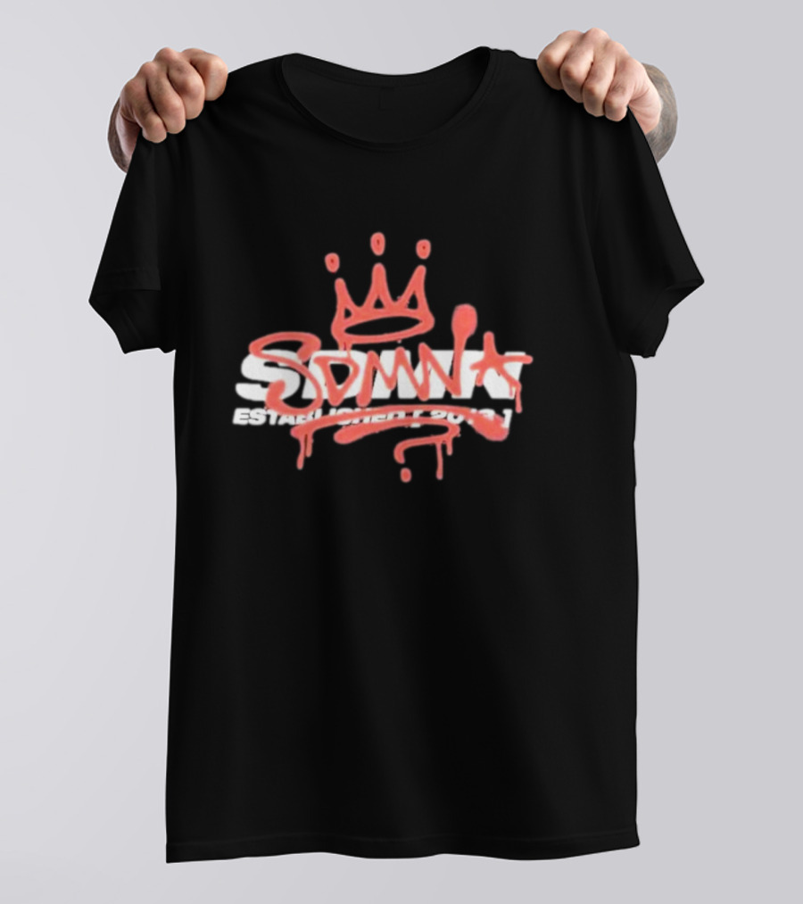 SDMN Crown Spray Established 2013 T-Shirt