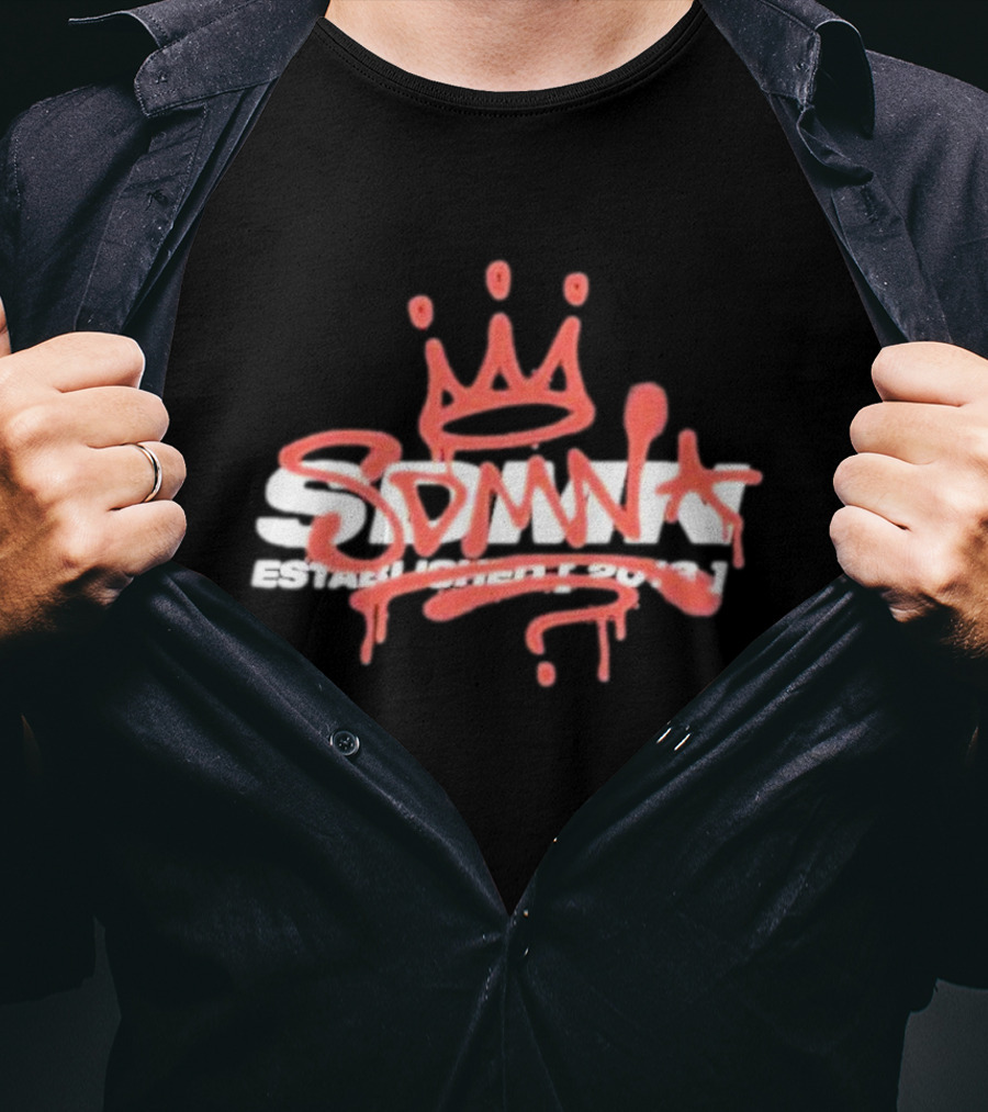 SDMN Crown Spray Established 2013 T-Shirt