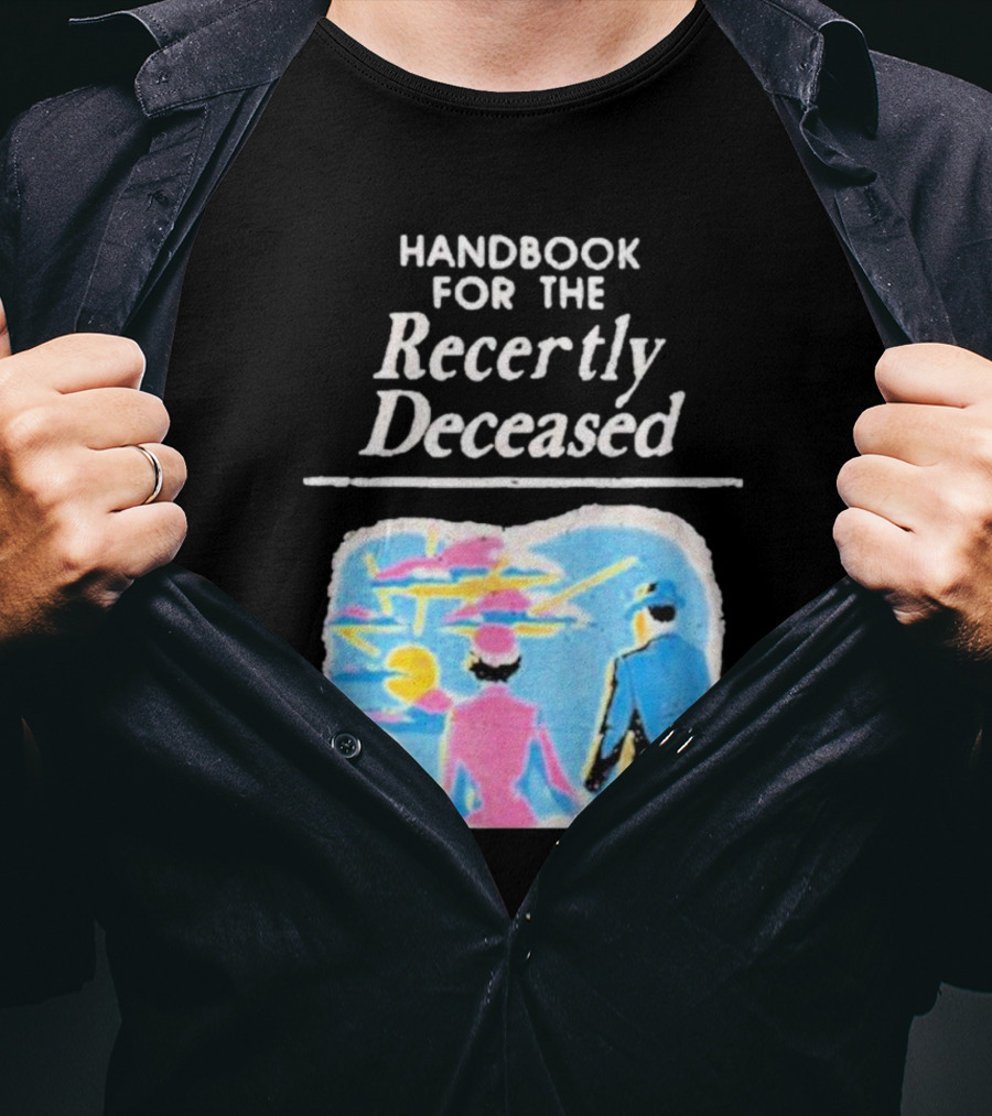 Handbook For The Recently Deceased Our Flag Means Death Band Logo Mash Up T-Shirt