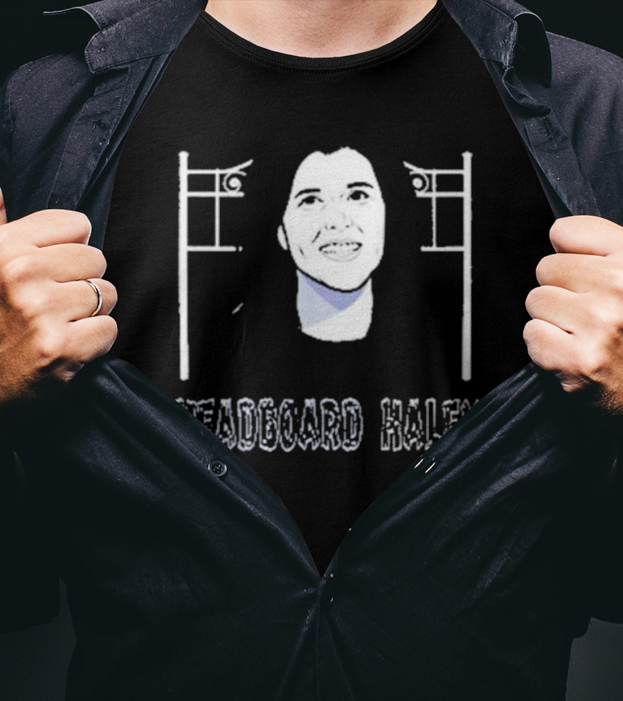 Headboard Haley Women Portrait With Decorative Headboard Elements T-Shirt