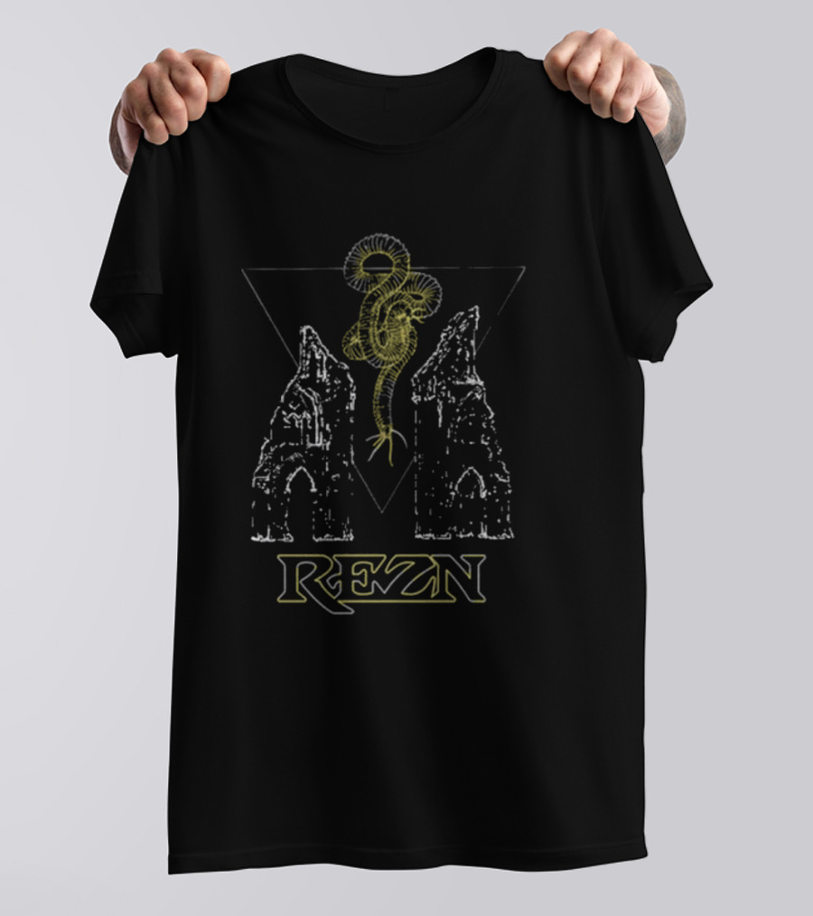 Rezn Triangle Serpent Ruins T-Shirt