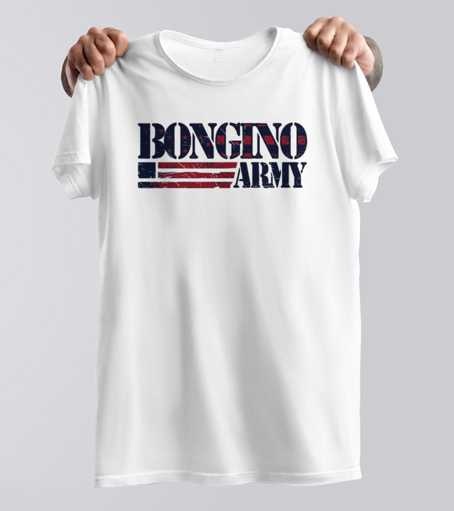Bearded Spartan Bongino Army T-Shirt