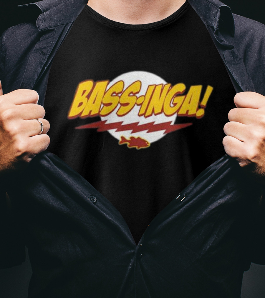 Bass-Inga Lightning Fish T-Shirt