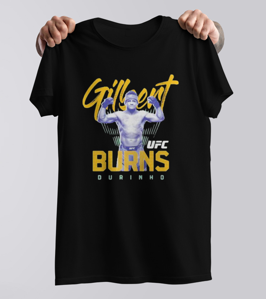 Gilbert Burns Durinho UFC MMA Fighter T-Shirt