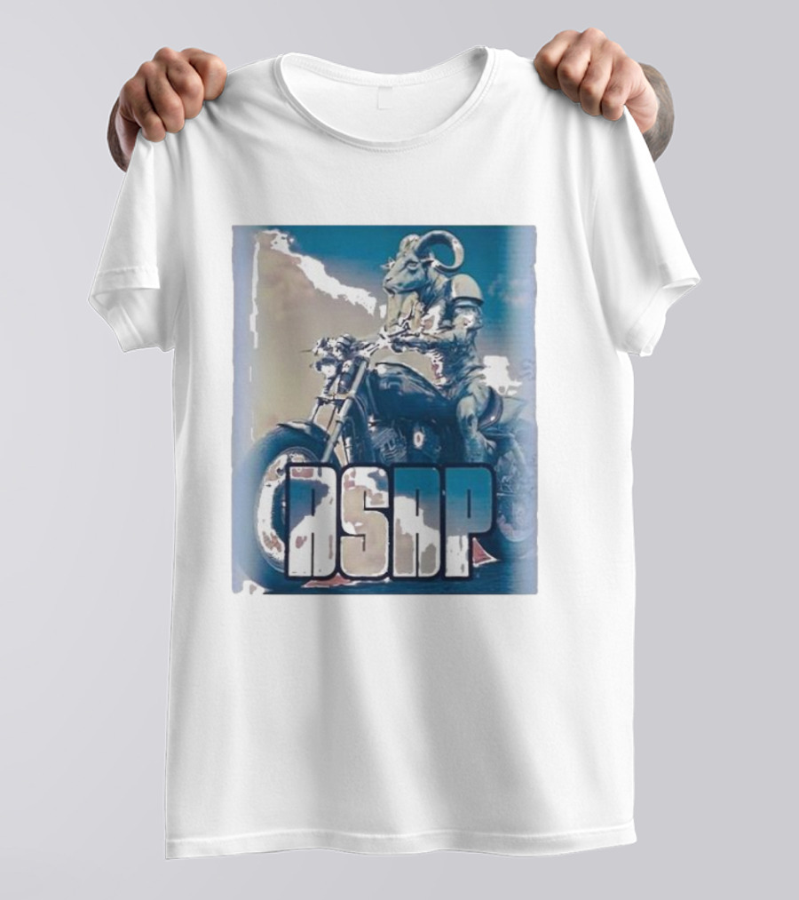 ASAP Goat Biker T-Shirt