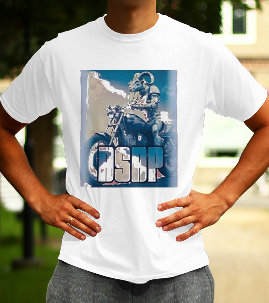 ASAP Goat Biker T-Shirt