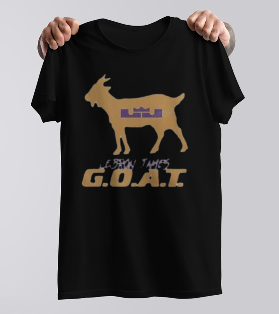 Lebron James G.O.A.T. 40k Points Iconic Legacy T-Shirt