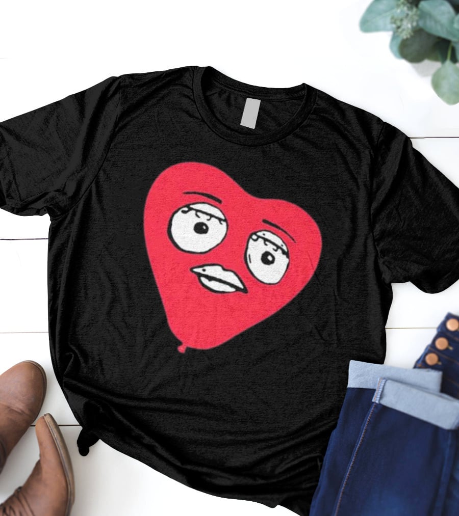 God Forbid James Marriott Heart Balloon Face T-Shirt