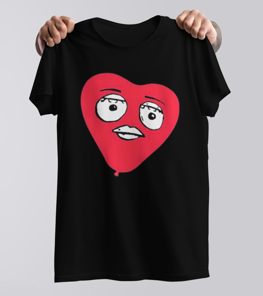 God Forbid James Marriott Heart Balloon Face T-Shirt