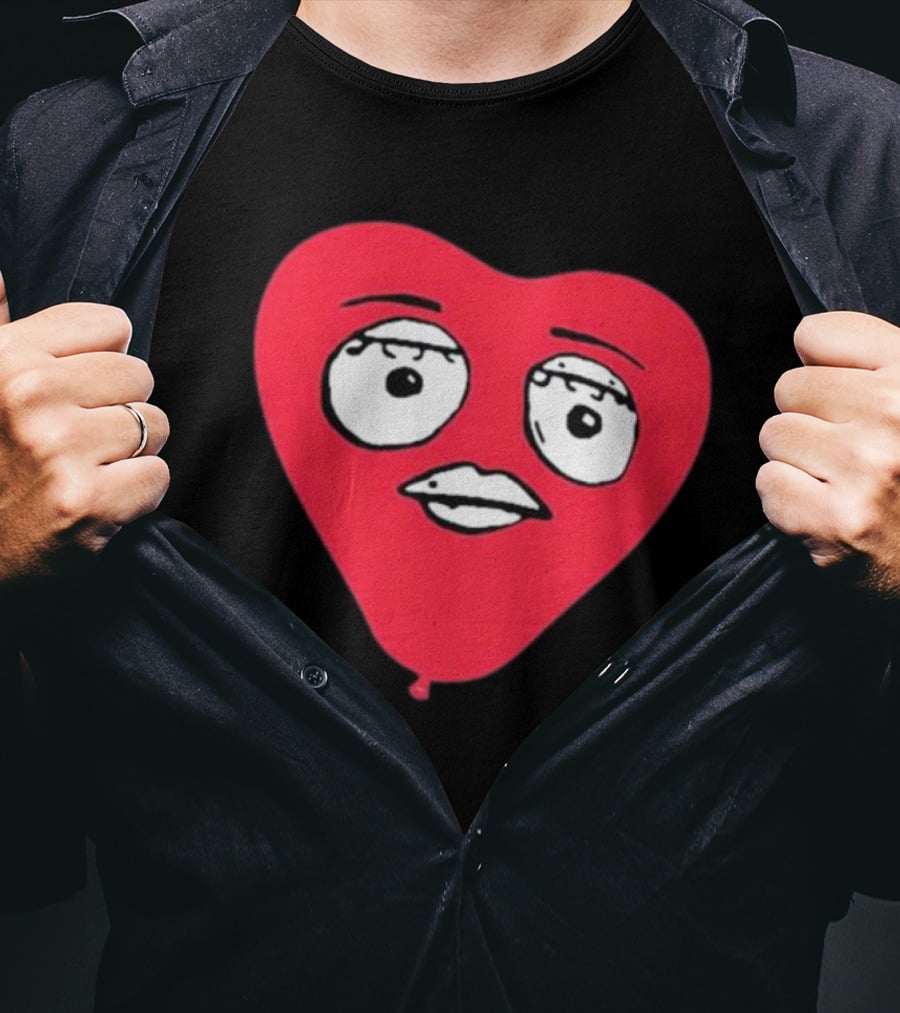 God Forbid James Marriott Heart Balloon Face T-Shirt