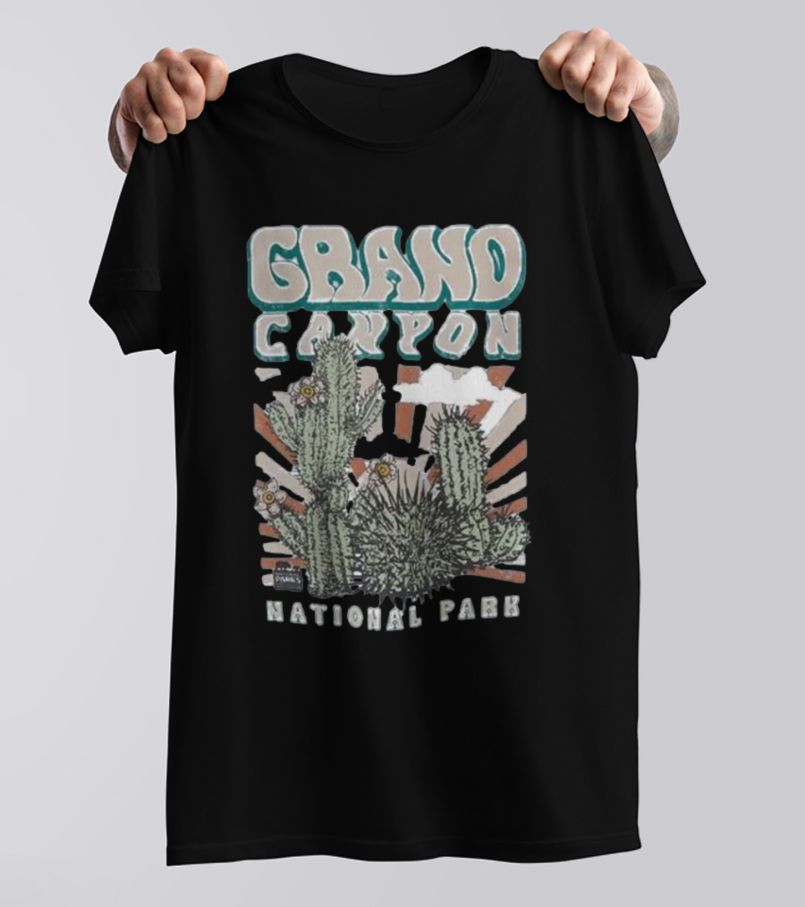 Grand Canyon National Park Cactus T-Shirt